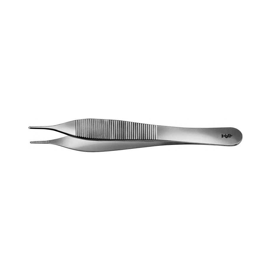 anat. Pinzette Adson, ohne Zähne, fein, 12 cm