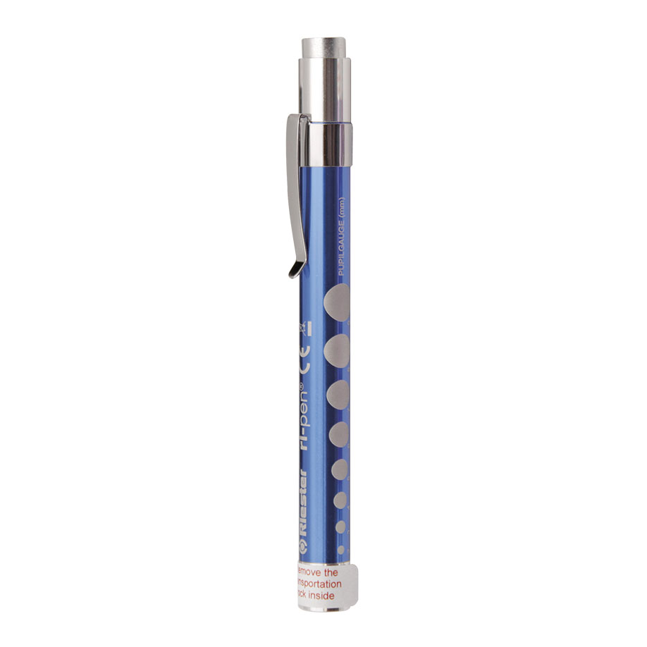 ri-pen Diagnostikleuchte, blau, LED 3 V, inkl. 2 Batterien Typ AAA