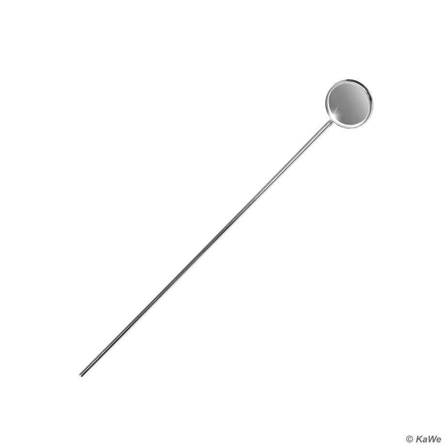 Kehlkopfspiegel Gr. 4, Ø 18 mm aus Metall
