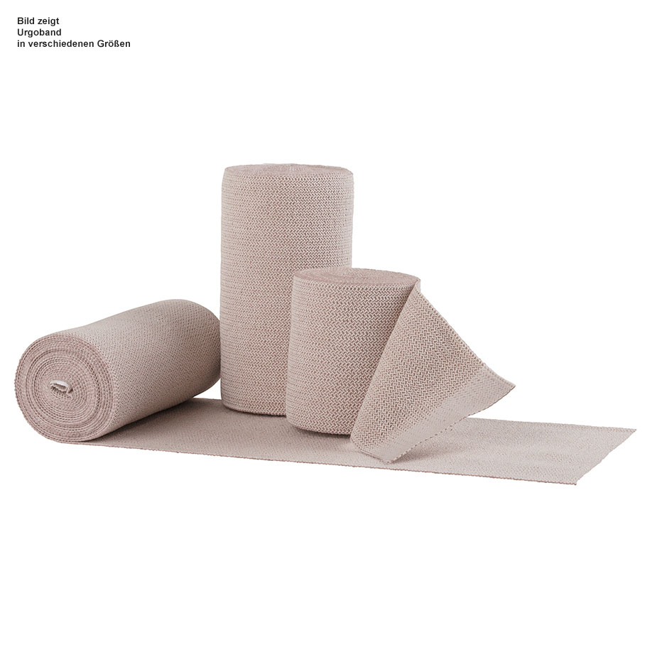 Urgoband Kurzzugbinde, hautfarben, 5 m x 10 cm