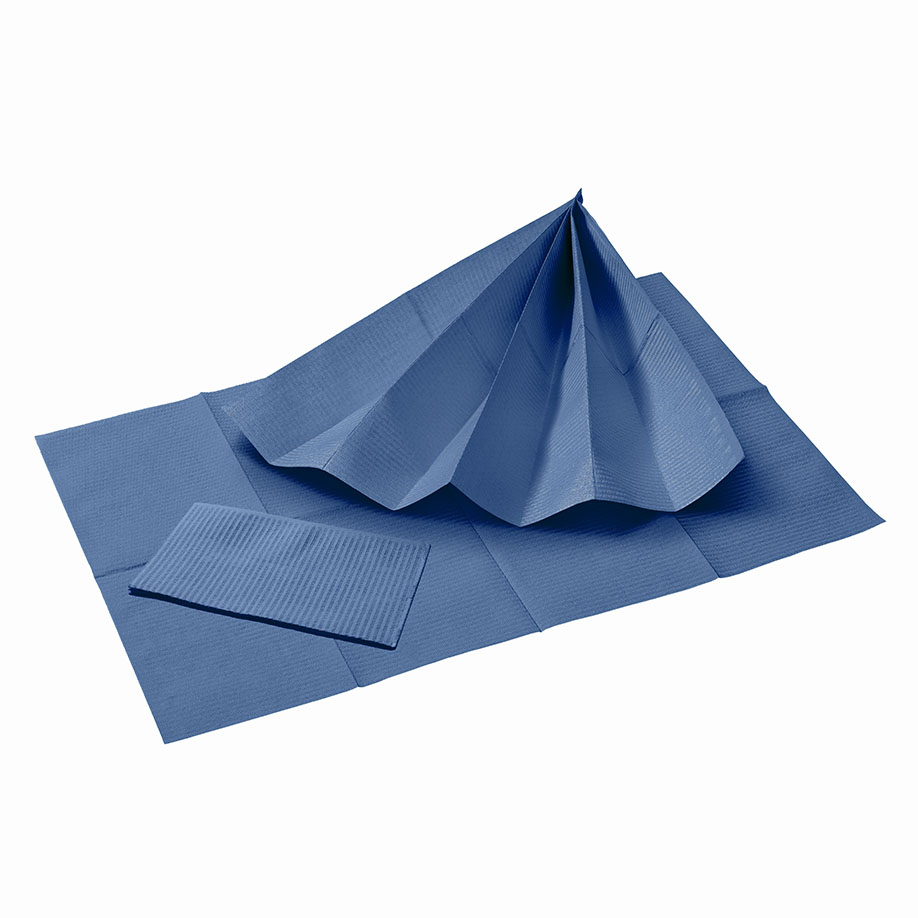 Patientenservietten, magic blue, 33 x 45 cm, 2-lagig (500 Stck.)
