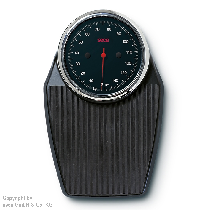 mechanische Flachwaage seca colorata 760 schwarz/schwarz/chrom