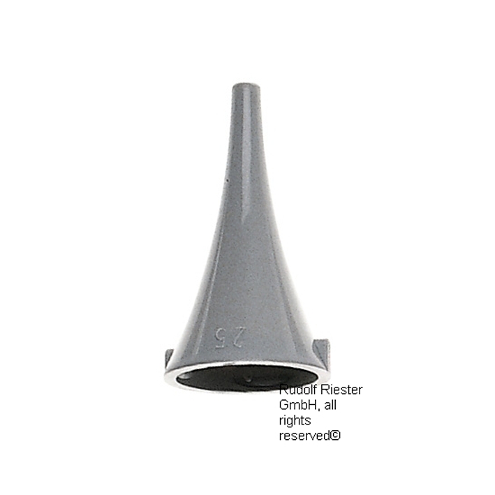 Einmal-Ohrtrichter, Ø 2,5 mm, grau (100 Stck.)