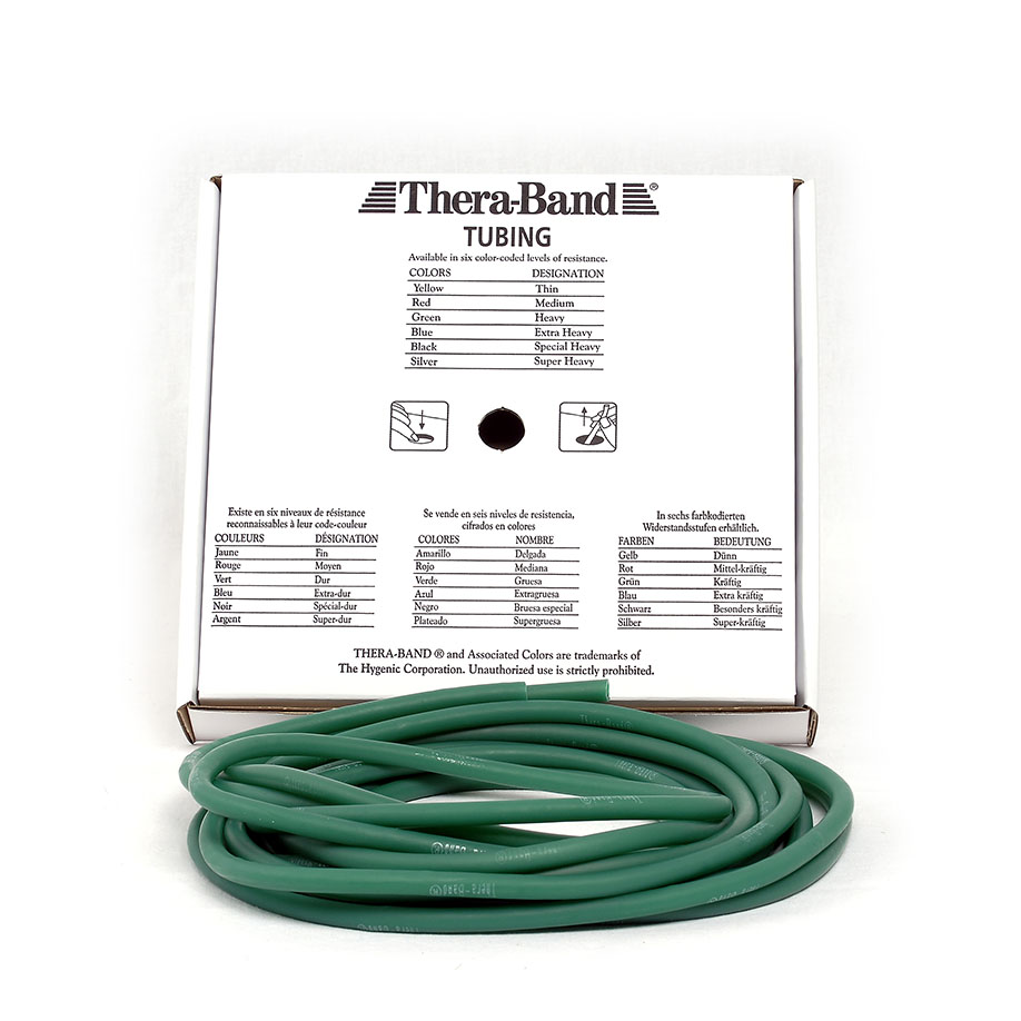 TheraBand Tubing 7,5 m, stark - grün