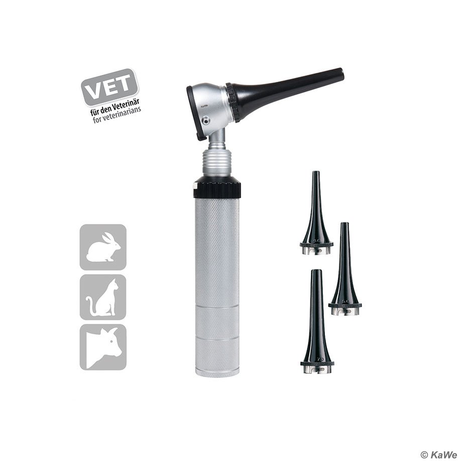 KaWe EUROLIGHT VET C30 Otoskop 2,5 V, VL, Griff C mit Clic-Verschluss