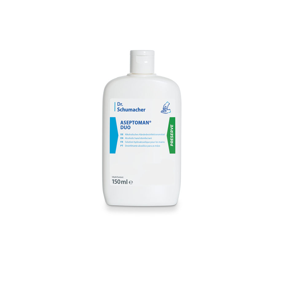 ASEPTOMAN DUO 150 ml Kittelflasche, Händedesinfektion