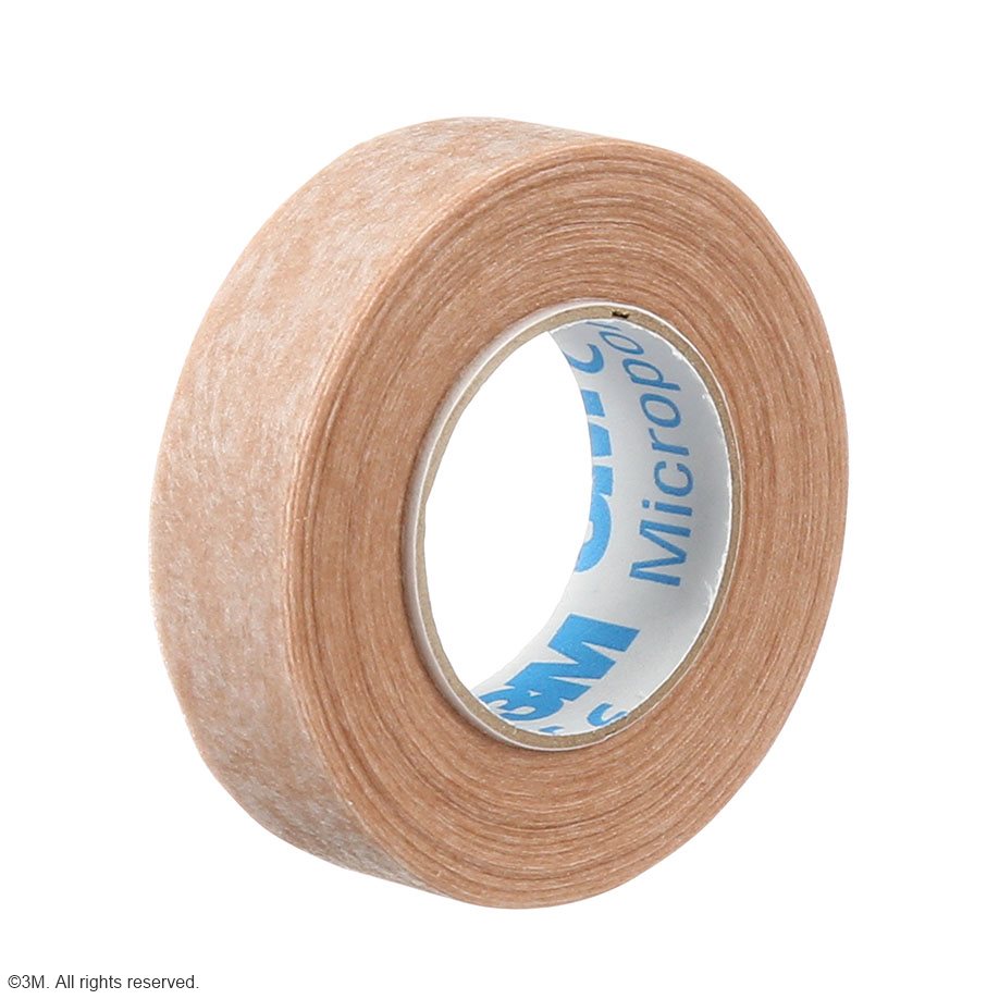 3M Micropore Vliespflaster hautfarben, 1,25 cm x 9,1 m (24 Stck.)