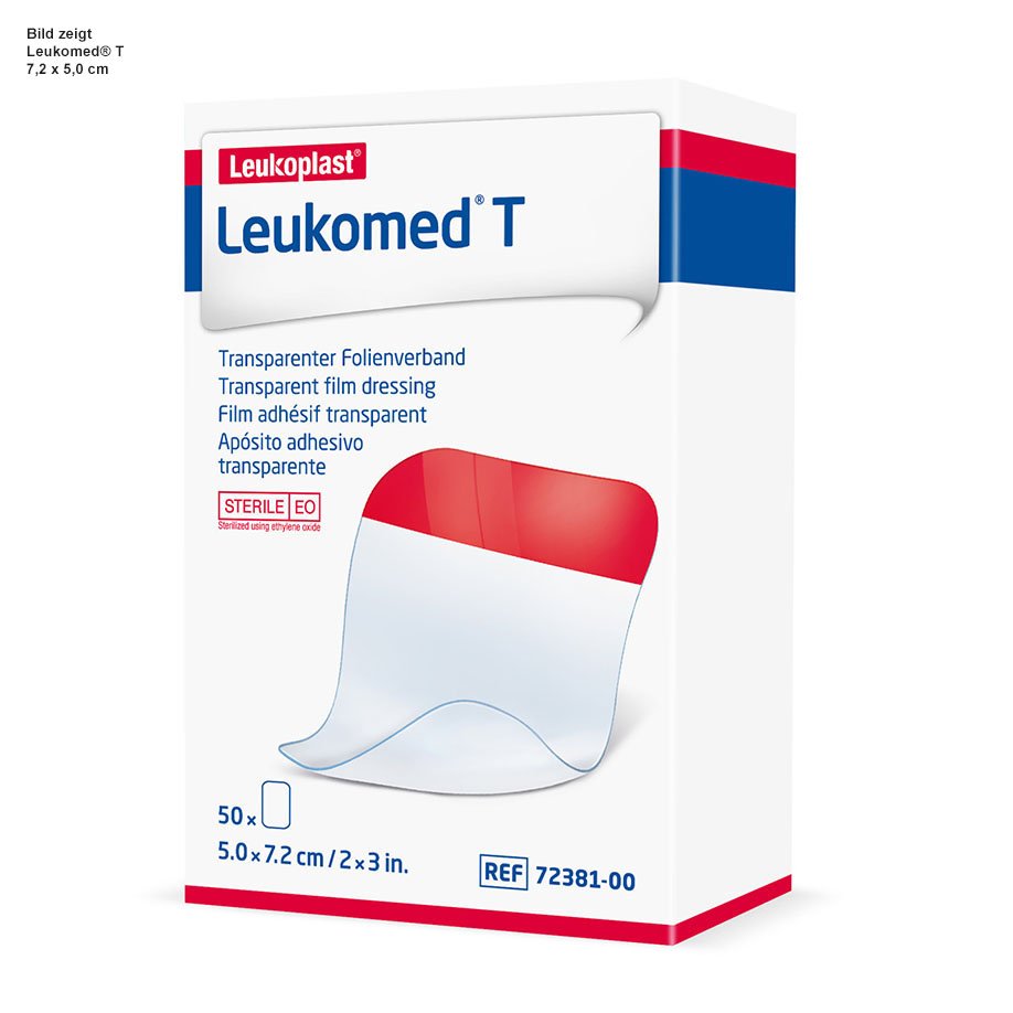 Leukomed T Transparentverband, 8,0 x 10,0 cm, steril (50 Stck.)