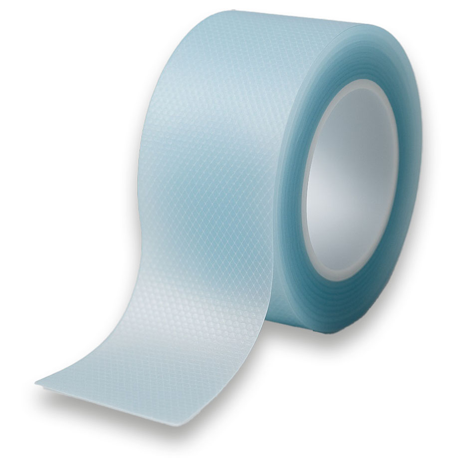 miro-silikon Fixierpflaster blau, 5 m x 2,5 cm (12 Rl.)