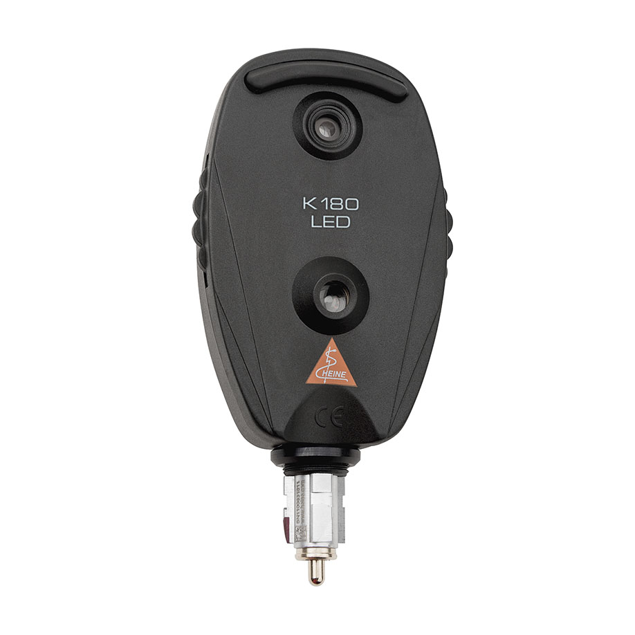 K 180 LED Ophthalmoskop-Kopf 2,5 V mit Blendenrad 2 und Blaufilter,