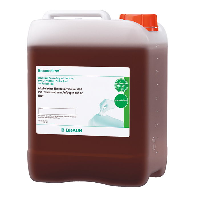 *Braunoderm 5 Ltr. Hautdesinfektion -ausser Handel-