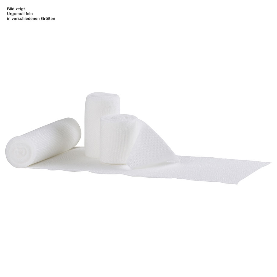 Urgomull fein Fixierbinden, weiß, 4 m x 10 cm (20 Stck.)