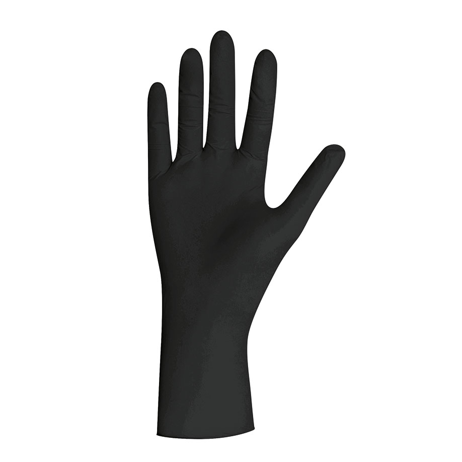 Select Black U.-Handschuhe Gr. XL Latex unsteril puderfrei schwarz (100 Stck.)