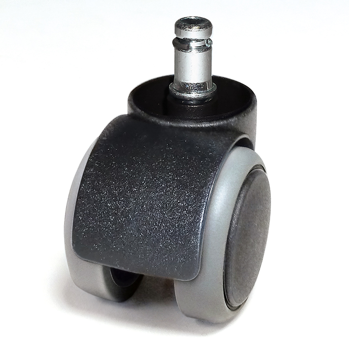 *Rollhocker ratiomed schwarz, mit schwarzem Kunststoffkreuz-ausser Handel-/Alternative: MEG 940530.1195