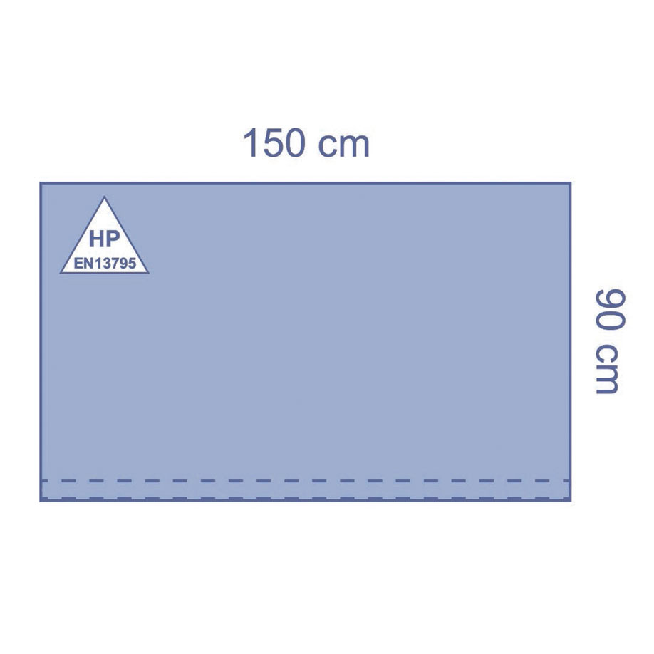 OPS Essential Abdecktuch, selbstklebend, 150 x 90 cm, steril