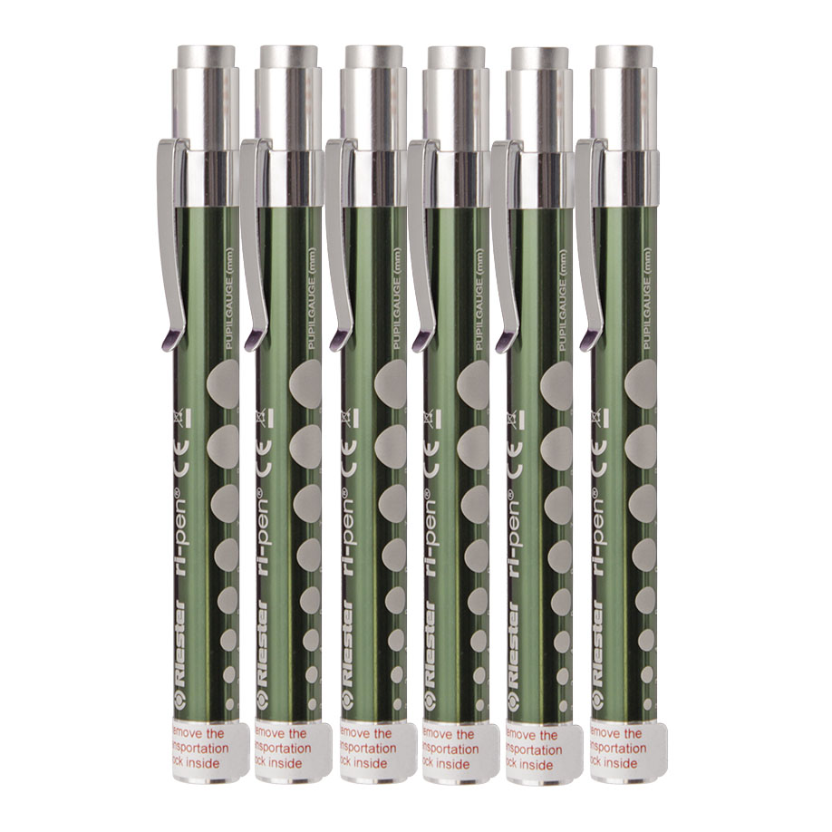 ri-pen Diagnostikleuchten, grün, LED 3 V (6 Stck.)