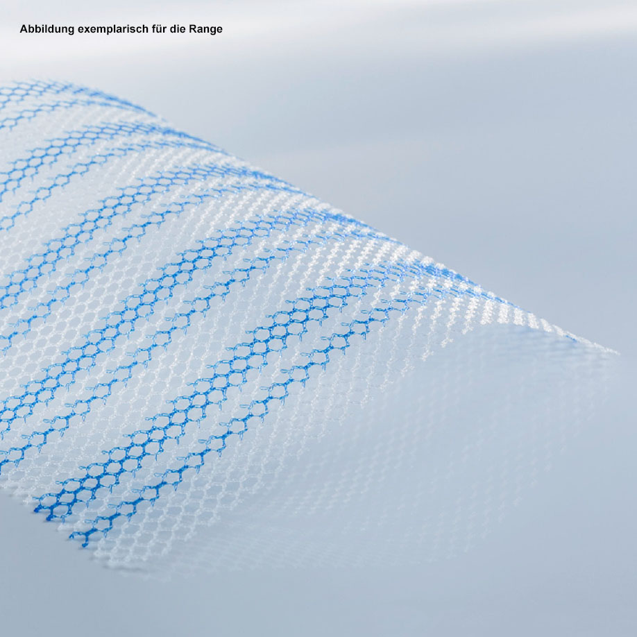 Optilene Mesh Elastic 20 x 30 cm Herniennetz blau (5 Stck.)