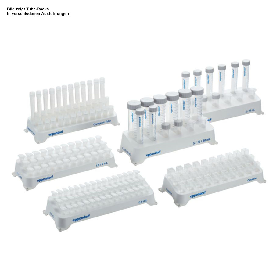 Tube-Racks für 36 Stück 1,5 und 2,0 ml-Reaktionsgefäße (2 Stck.)