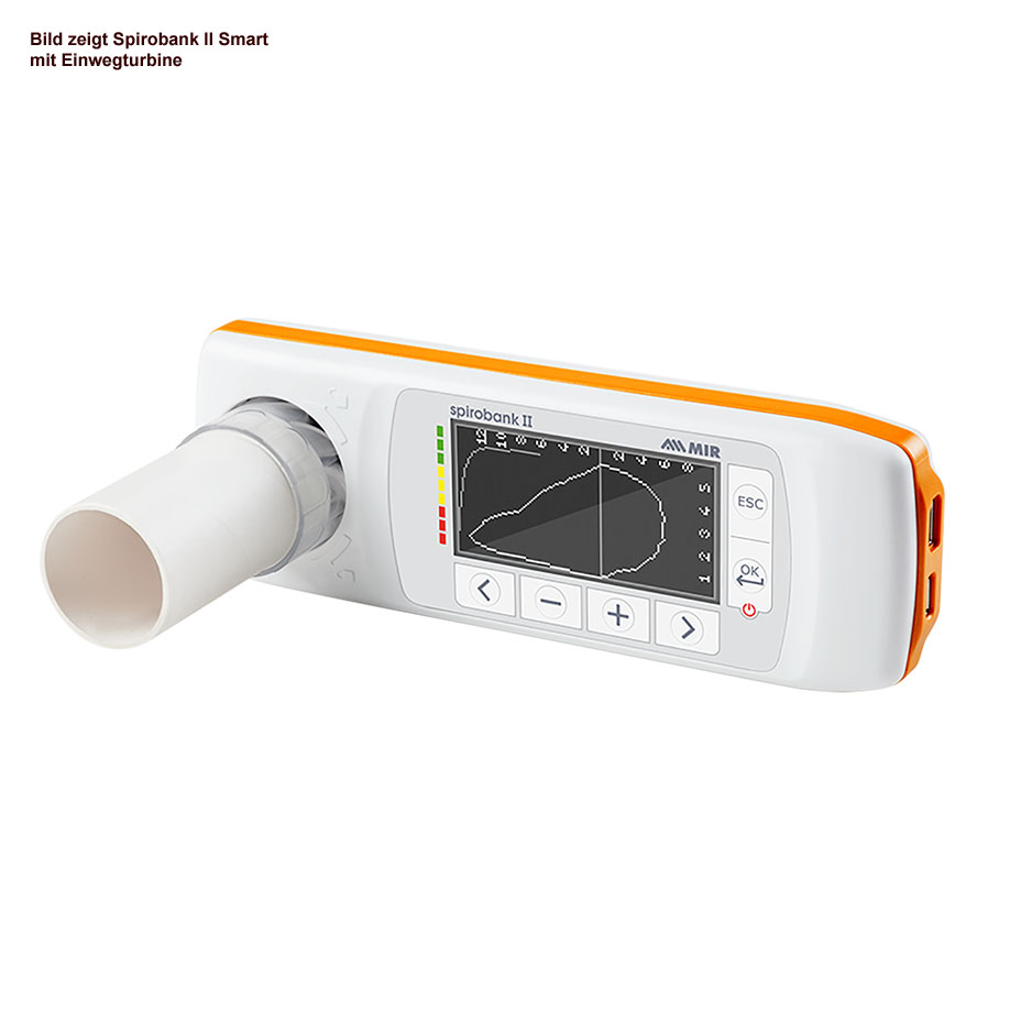 Spirobank II Smart Spirometer mit Bluetooth (BLE) inkl. Mehrwegturbine