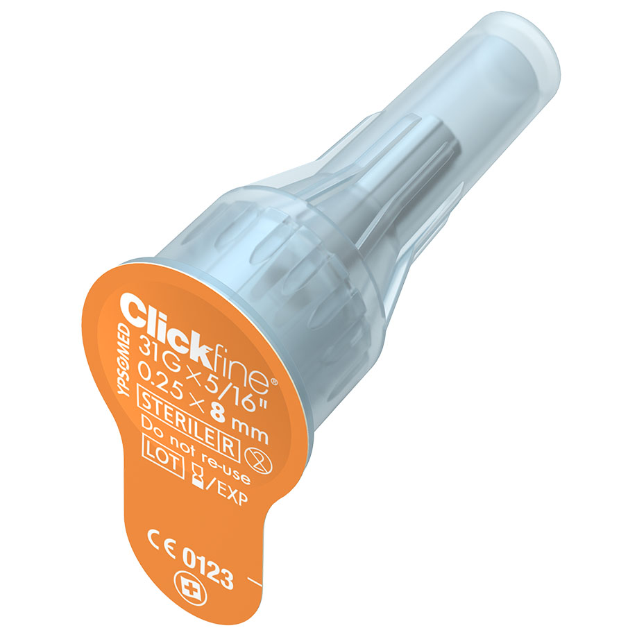 mylife Clickfine DiamondTip Pen-Nadeln 0,25 x 8 mm (100 Stck.)