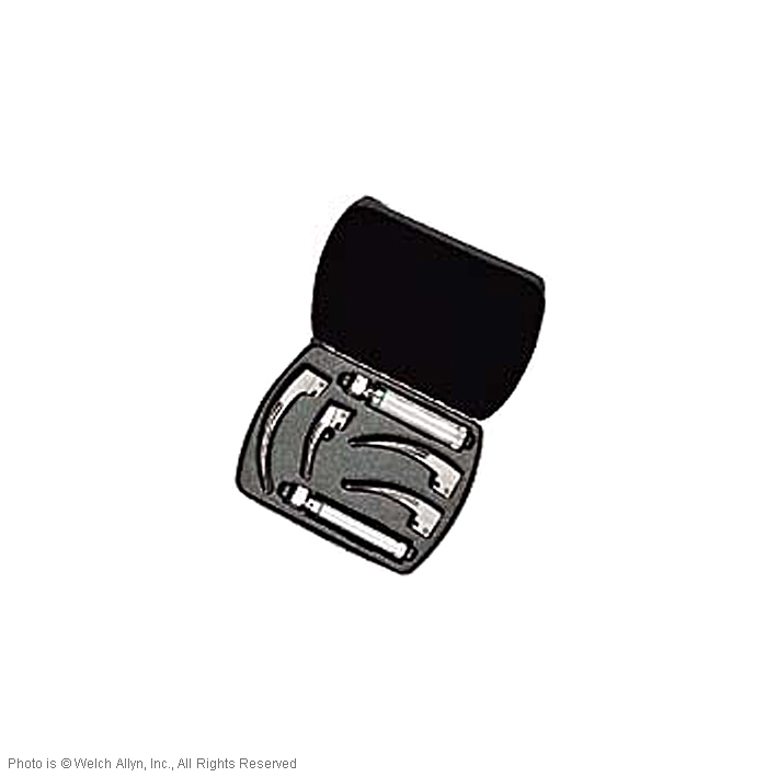 Fiber Optik E-Mac Laryngoskop Set im Etui