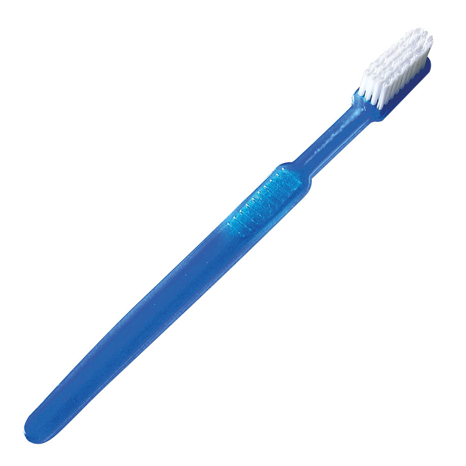 Einmal-Zahnbürsten ohne Paste, blau (100 Stck.)