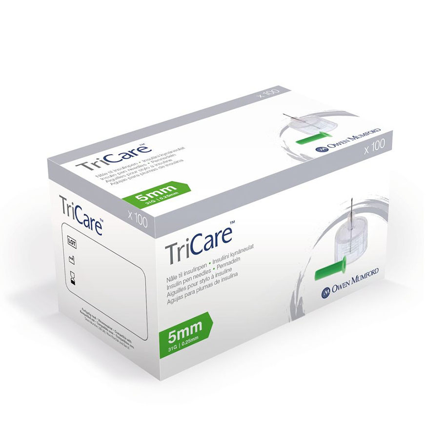 TriCare Pennadeln 31 G, 0,25 x 5 mm (100 Stck.)