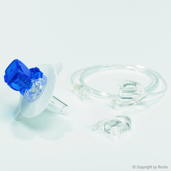 Accu-Chek FlexLink Infusionsset: 10 mm Kanüle, 110 cm Schlauch (10 Set)
