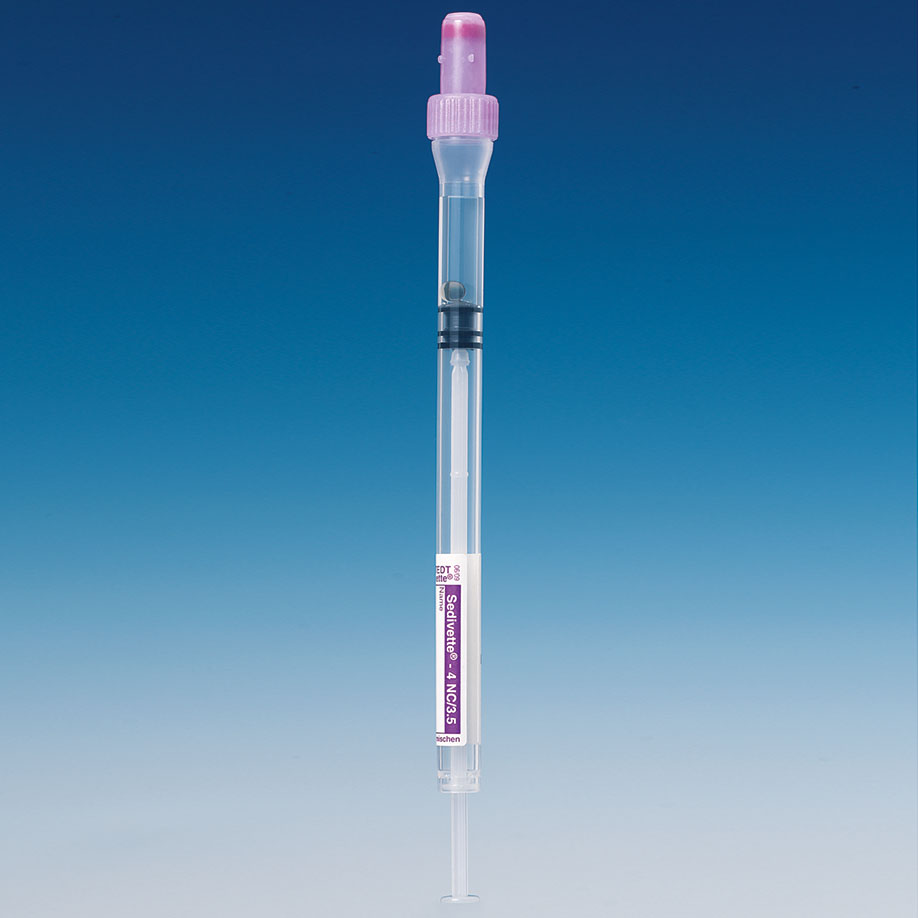 S-Sedivette 3,5 ml, 130 x 8 mm, BSG/Citrat-Puffer, steril (50 Stck.)